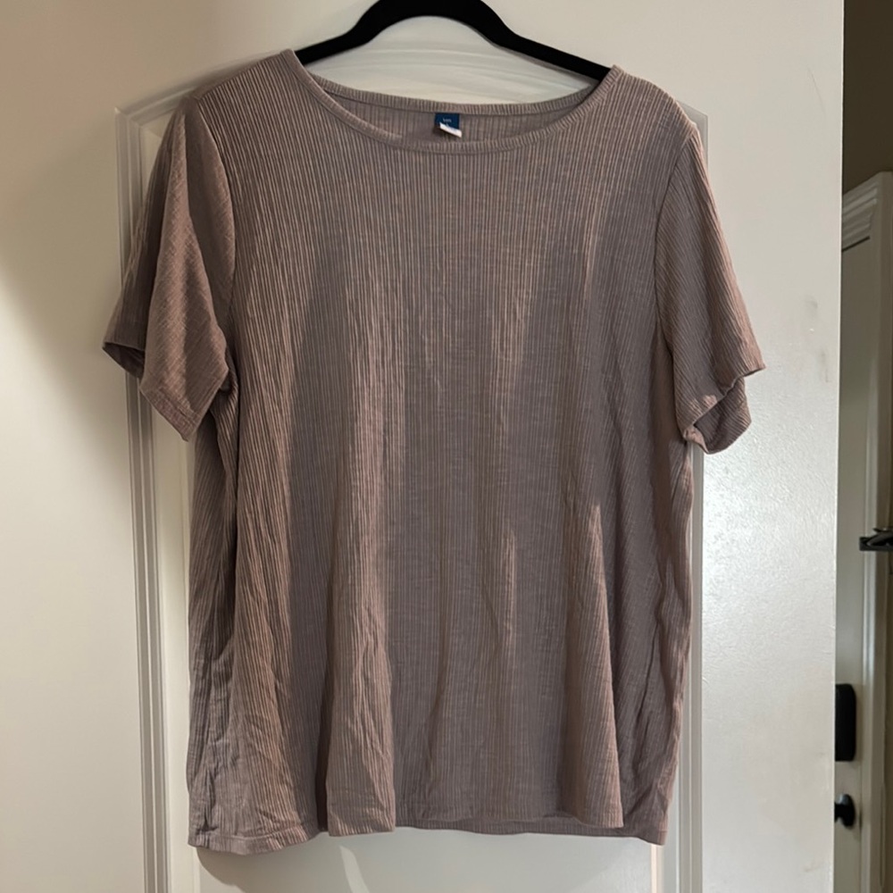 Old Navy Women's Short Sleeve Tee - Taupe